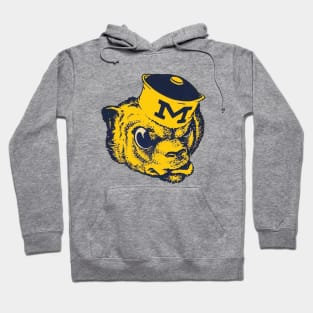 Old And Classic Wolf From Michigan Hoodie